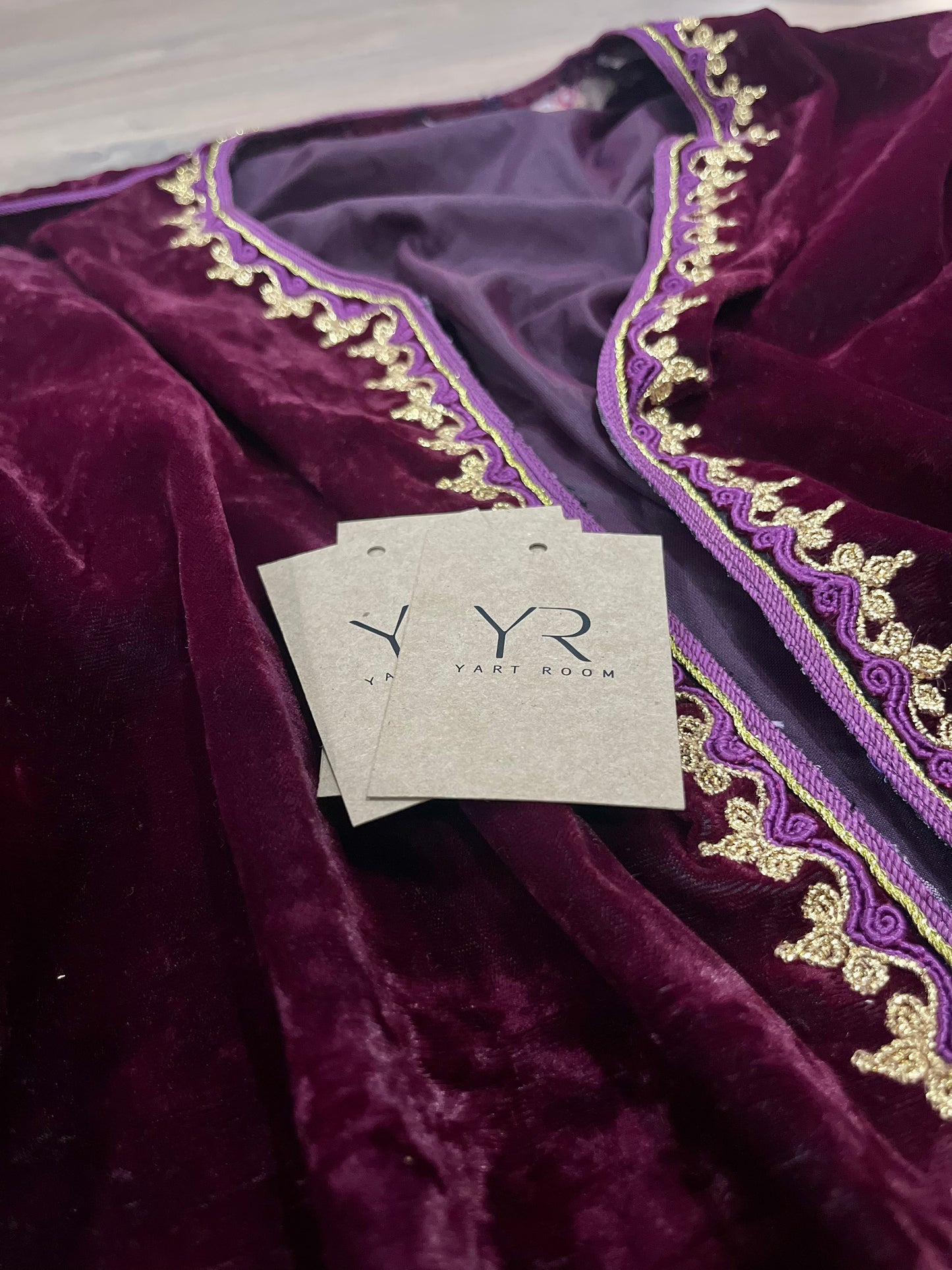 Royal Amethyst Caftan